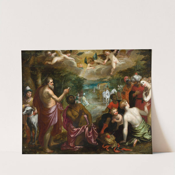 The Baptism of the Chamberlain of Queen Candace of Ethiopia (c. 1625 - 1630) by Hendrik van Balen