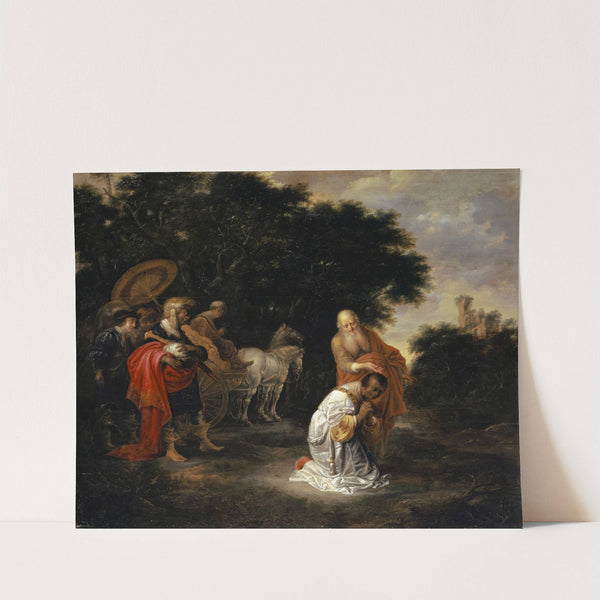 The Baptism of the Ethiopian Eunuch by Gijsbert Jansz. Sibilla