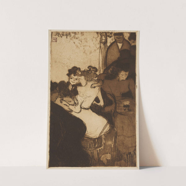 The Bar (Le Bar) (1893) by Armand Seguin