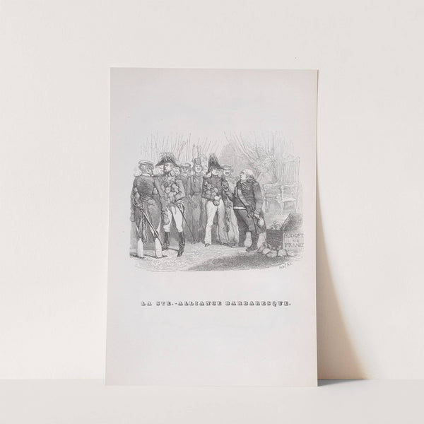 The Barbaric Holy Alliance by J. J. Grandville