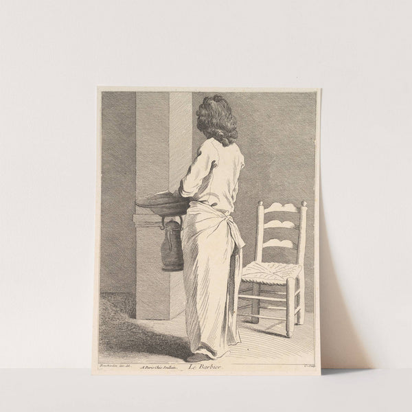 The Barber (1737-1746) by Edmé Bouchardon