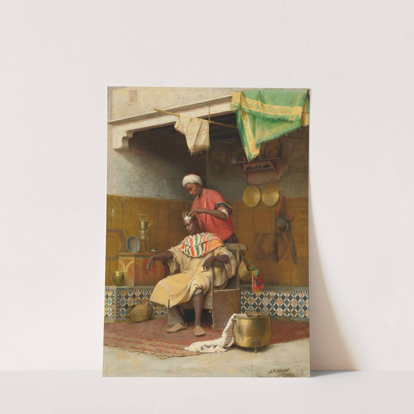 The Barber Shop, Tangiers by Jean Discart