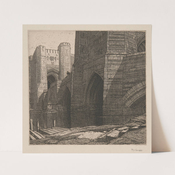 The Barbican (1920) by Frederick Landseer Maur Griggs