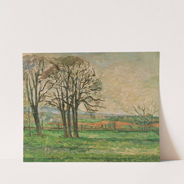 The Bare Trees at Jas de Bouffan by Paul Cézanne