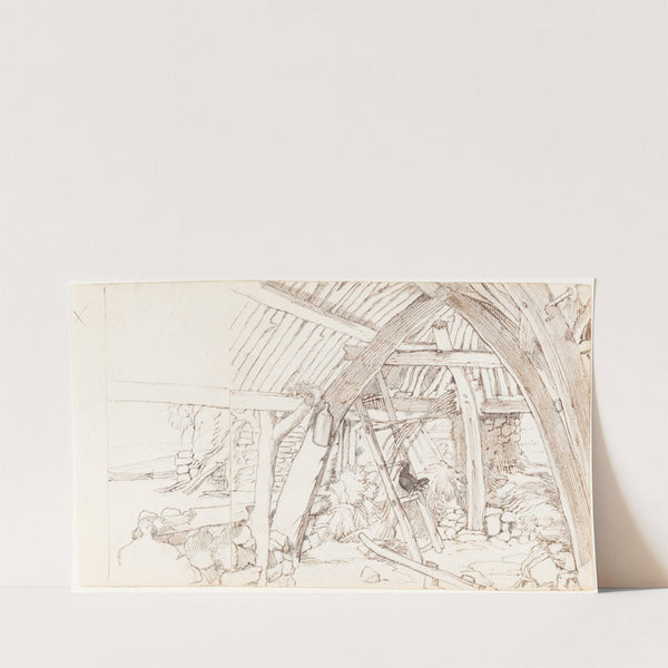 The Barn by Sir Edwin Henry Landseer