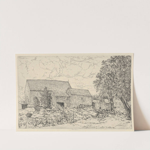 The Barn (1923) by Ernest Haskell