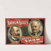 The Barnum Bailey greatest show on earth circus poster (1908) by Strobridge & Co. Lith.