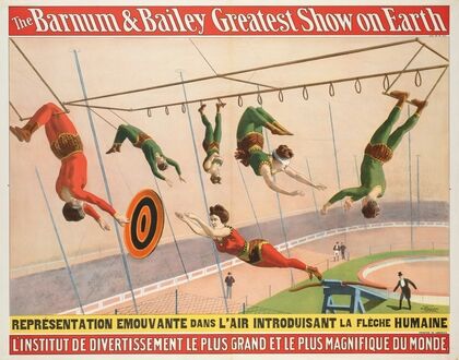 The Barnum & Bailey greatest show on earth : L’Institut de divertissement le plus grand et le plus magnifique du monde