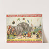 The Barnum & Bailey greatest show on earth : L’Institut de divertissement le plus grand et le plus magnifique du monde (1898) by Strobridge & Co. Lith.