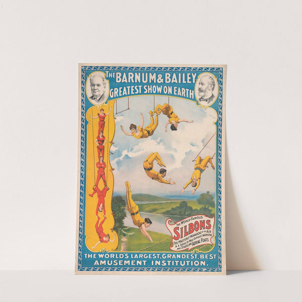The Barnum & Bailey greatest show on earth The world’s largest, grandest, best amusement institution (1896) by Strobridge & Co. Lith.