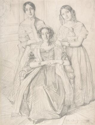 The Baroness Duperré and Her Daughters