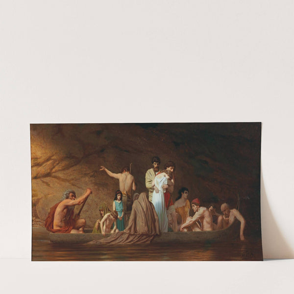 The Barque Of Charon by Otto Brausewetter