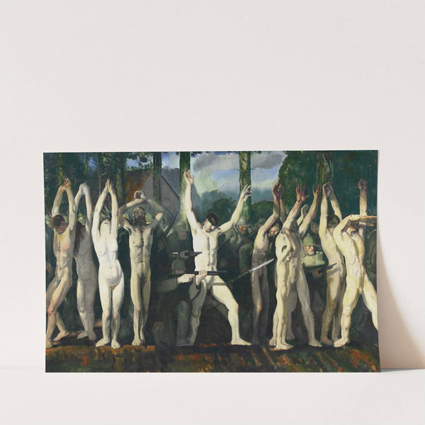 The Barricade  by George Wesley Bellows