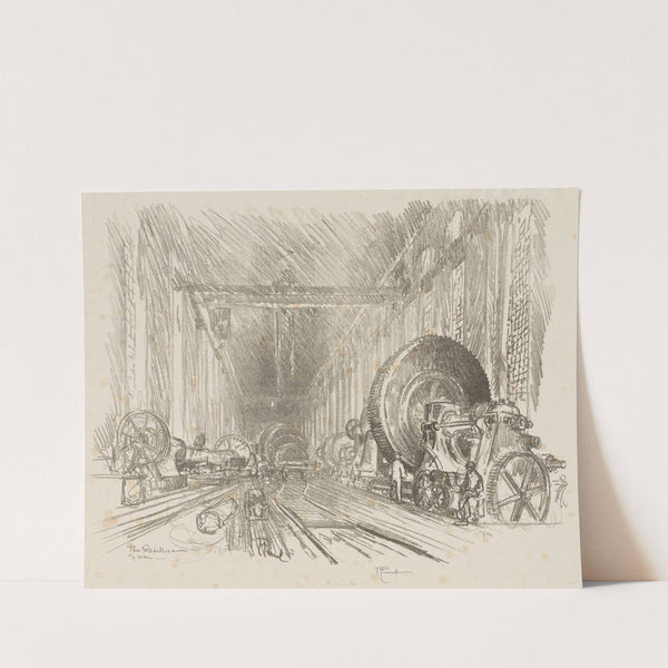 The Basilica of War (1916) by Joseph Pennell