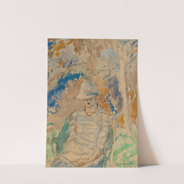 The Basket of Flowers by Frederick Carl Frieseke