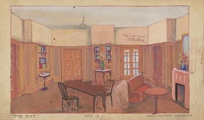 The Bat: Sketch no. 1 Act I (Domestic Interior) (1934-1943)
