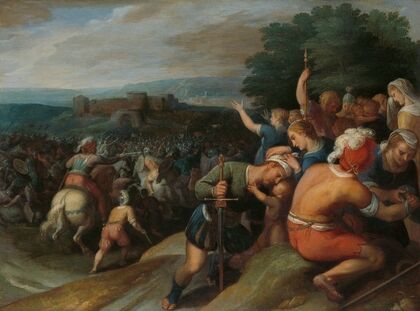 The Batavians Surround the Romans at Vetera (1600 - 1613)