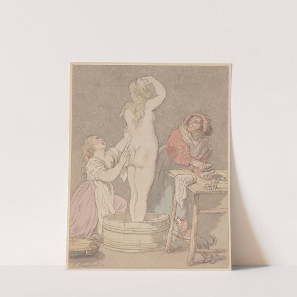 The bath by Thomas Rowlandson