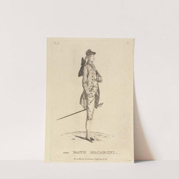 The Bath Macaroni by Mary Darly