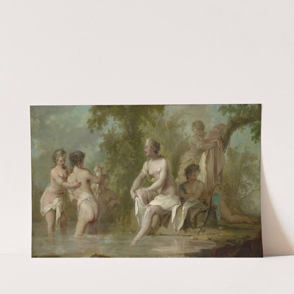 The Bath of Diana by Johann Heinrich Keller