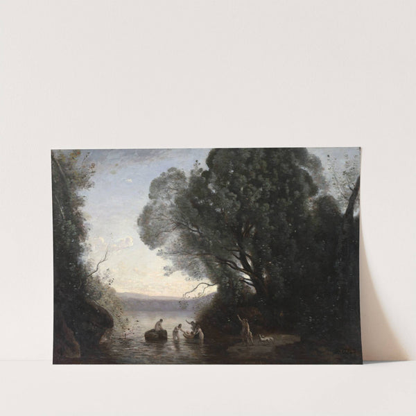 The Bath of Diana by Jean-Baptiste-Camille Corot