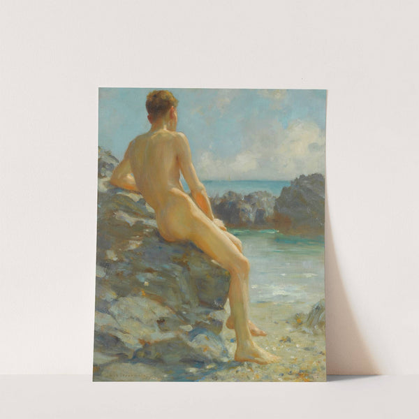 The Bather by Henry Scott Tuke