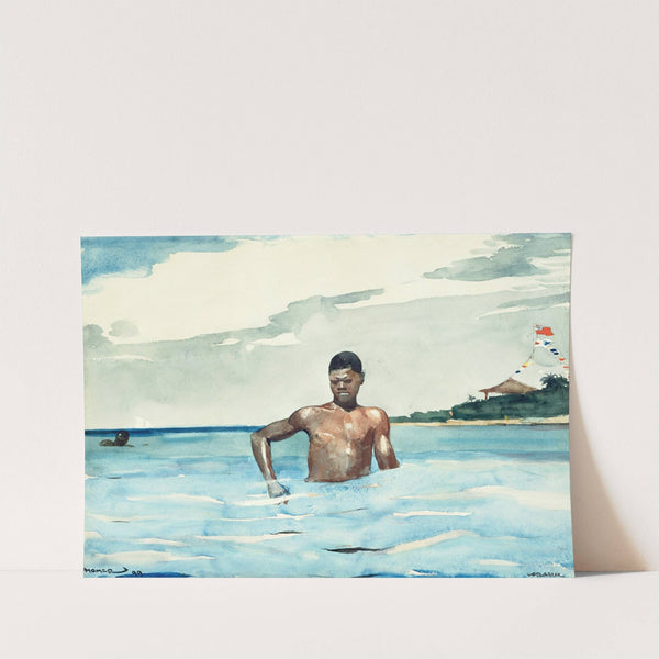 The Bather by Winslow Homer