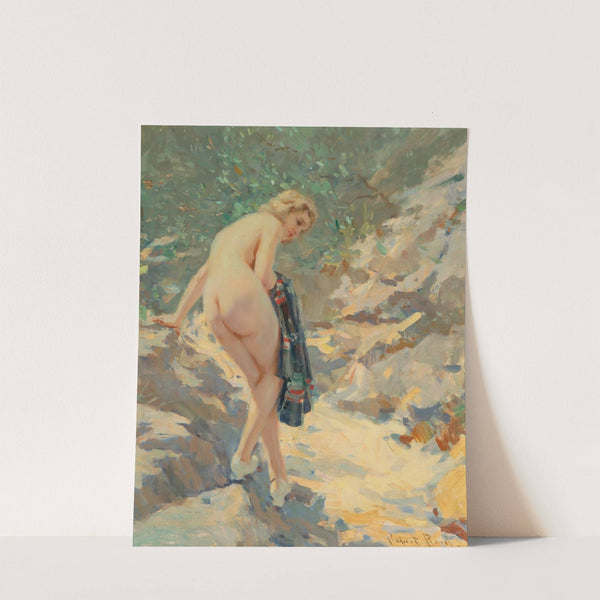 The Bather by Robert Reid