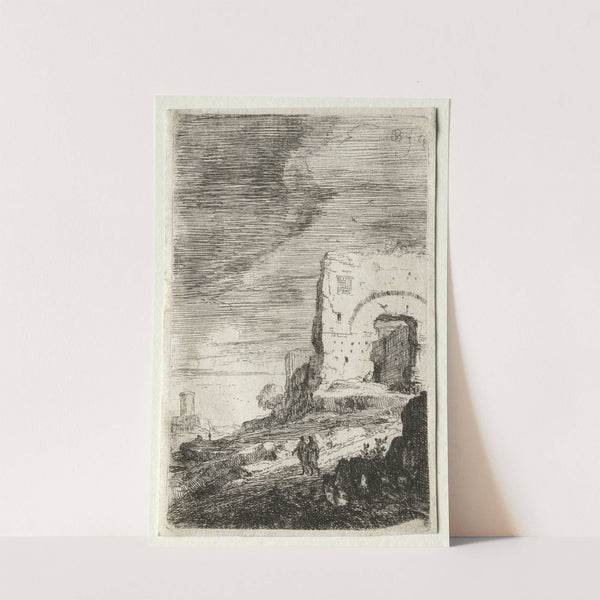 The Baths of Caracalla (1639) by Bartholomeus Breenberg