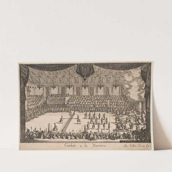 The Battle (1627) by Jacques Callot