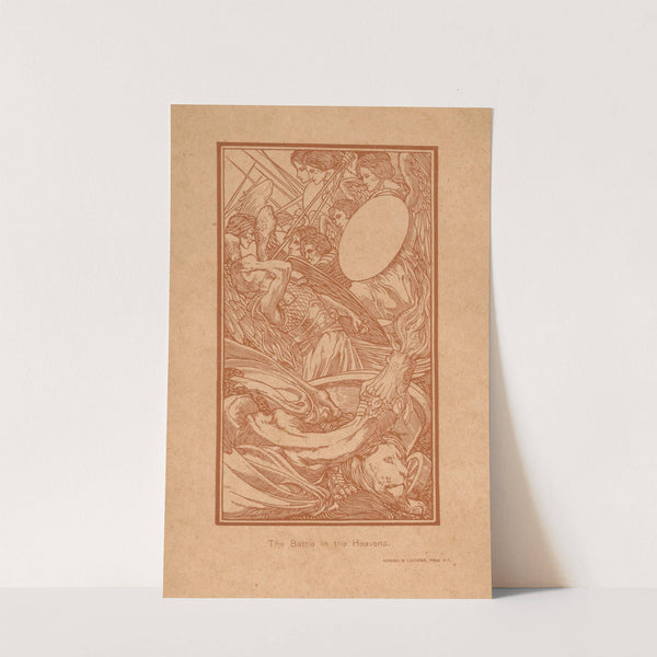 The Battle in the Heavens (1898) by Johannes Josephus Aarts