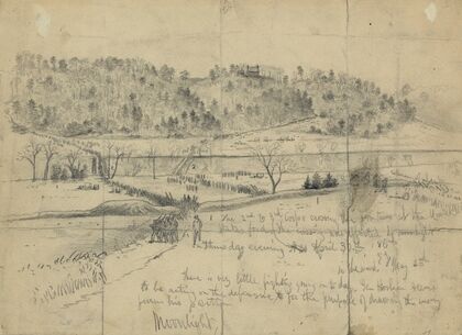 The battle of Chancellorsville