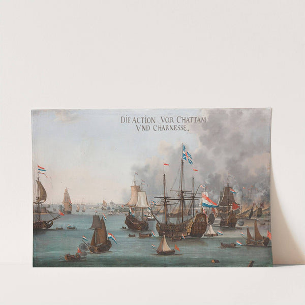The Battle of Chatham by Willem van der Stoop