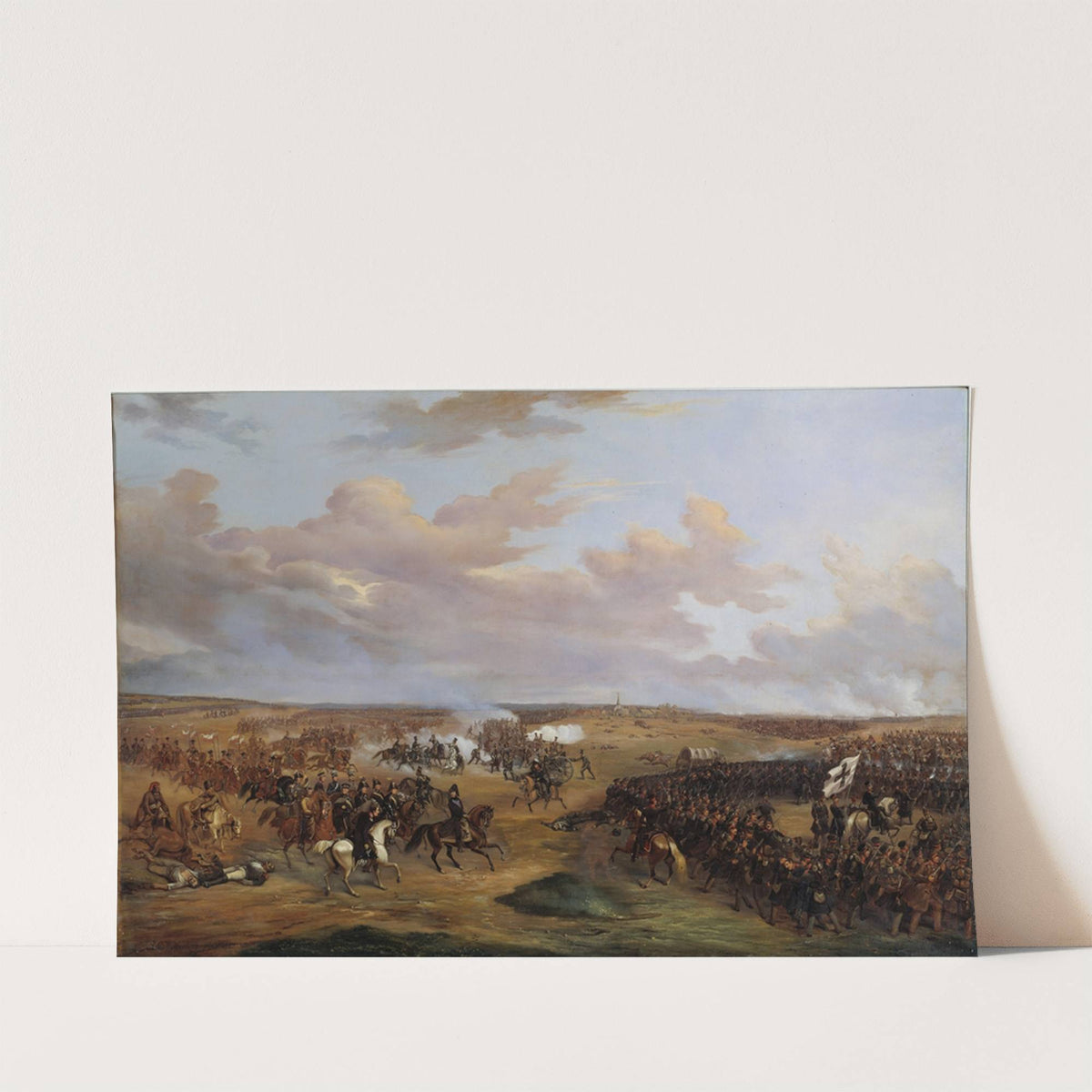 The Battle of Dennewitz, September 6, 1813 by Alexander Wetterling