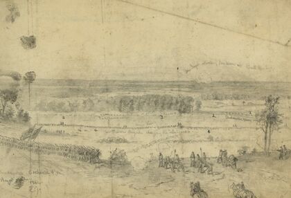 The battle of Gainesville, Va.