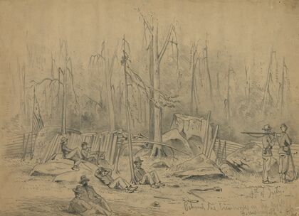 The battle of Gettysburg 3