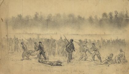 The battle of Groveton or Second Bull Run