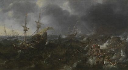 The battle of Lepanto (1623)