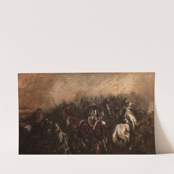 The Battle of Mozhaisk (1835-1840) by Piotr Michałowski