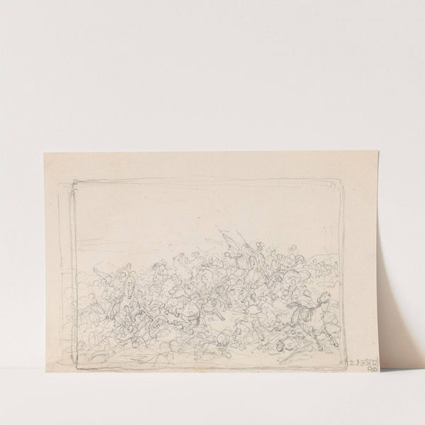 The Battle of Nieuwpoort by Nicaise De Keyser