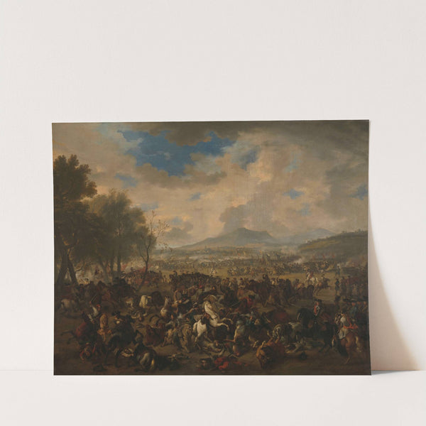 The Battle of Ramillies between the French and the Allied Powers, 23 May 1706 by Jan van Huchtenburg