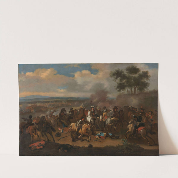 The Battle of the Boyne, Ireland, between Kings James II and William III, 12 July 1690 by Jan van Huchtenburg