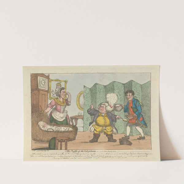 The Battle of the Cataplasm by Henry William Bunbury