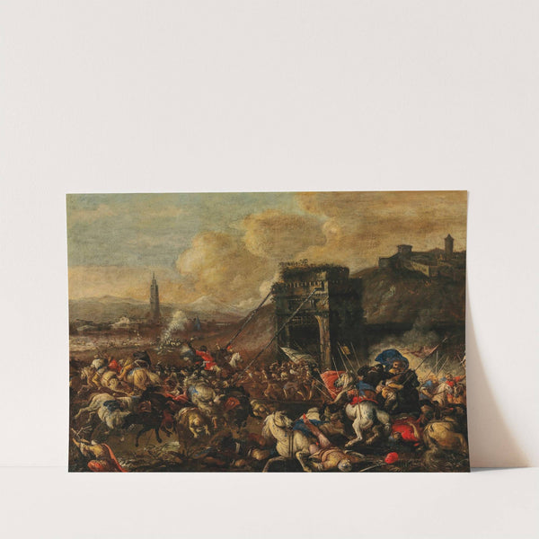 The Battle of Vienna (1683) by Johann Heinrich Roos