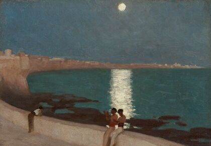 The Bay of Cadiz – Moonlight