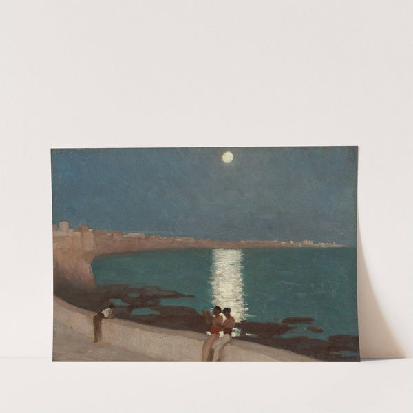 The Bay of Cadiz – Moonlight by Frederic Leighton