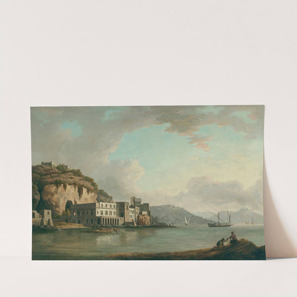 The Bay of Naples with Santa Maria degli Angeli by William Marlow