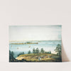 The Bay of New York and Governors Island Taken from Brooklyn Heights (1820–25) by William Guy Wall