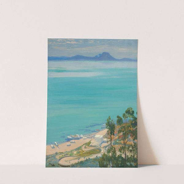 The Bay of Tunis, Morning by Sir John Lavery