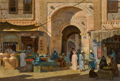 The Bazaar, Bab-el Sharia, Cairo